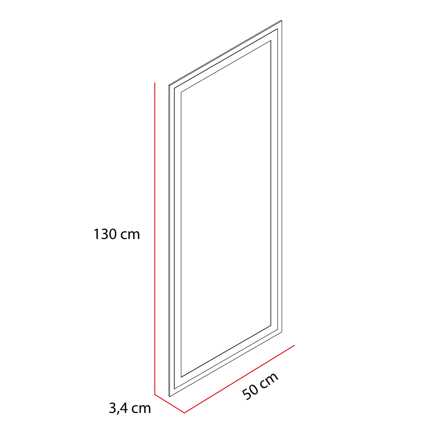 Espejo Tavira Led + Touch