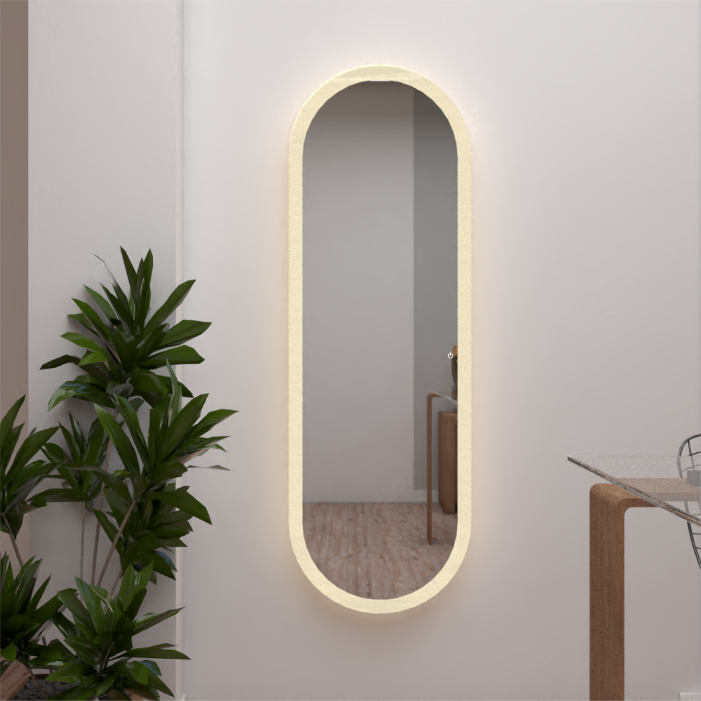 Espejo Oviedo Led + Touch