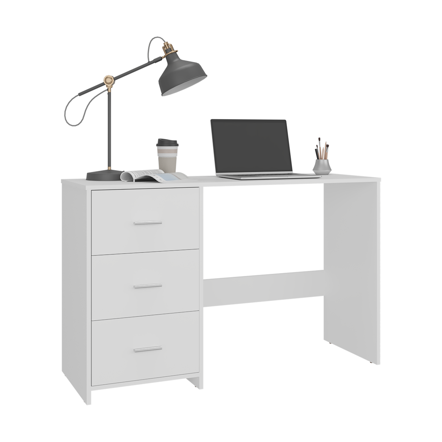 Escritorio 3 Cajones Eco Blanco