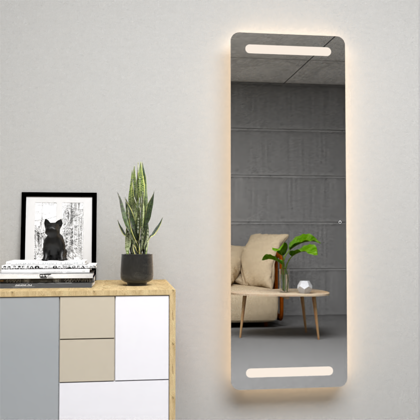 Espejo Melilla Led + Touch