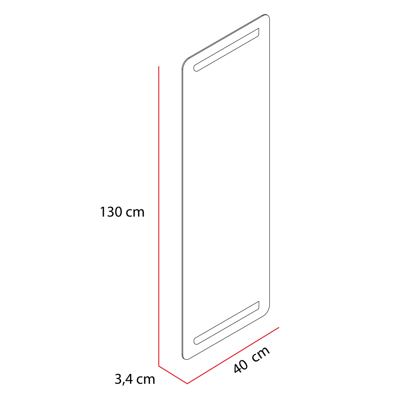 Espejo Melilla Led + Touch