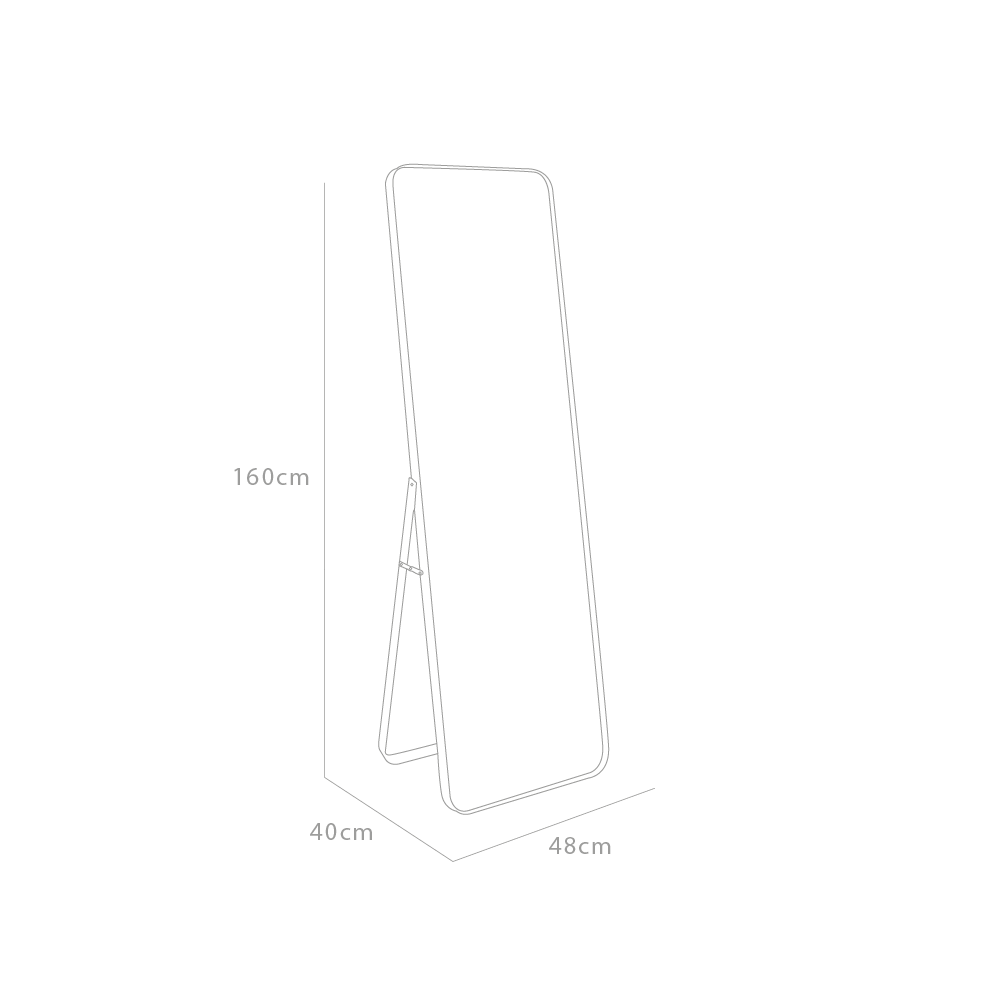 Espejo de  pie Letty