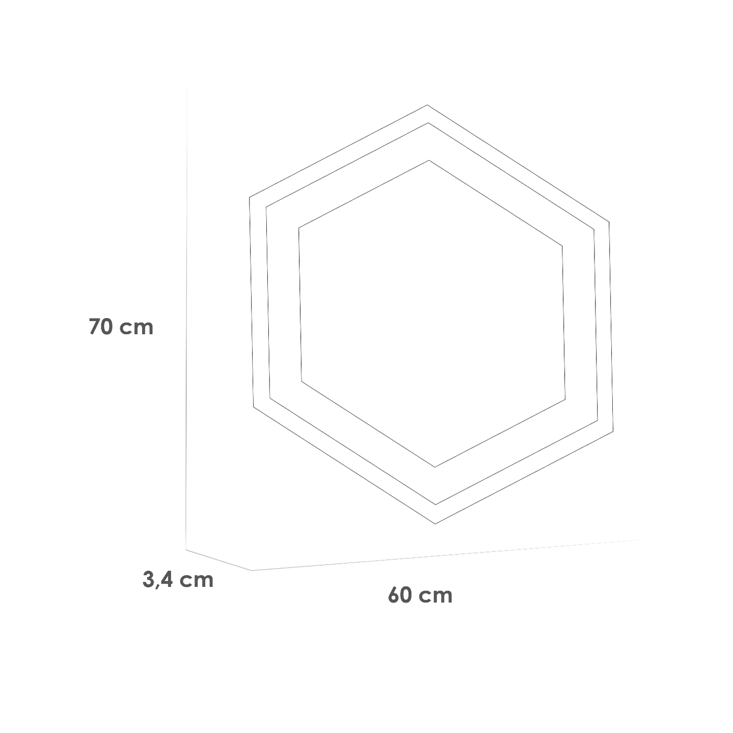 Espejo Wolf Led + Touch