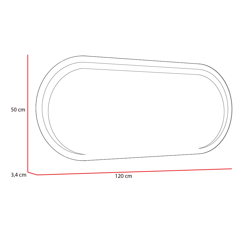 Espejo Veron Led + Touch