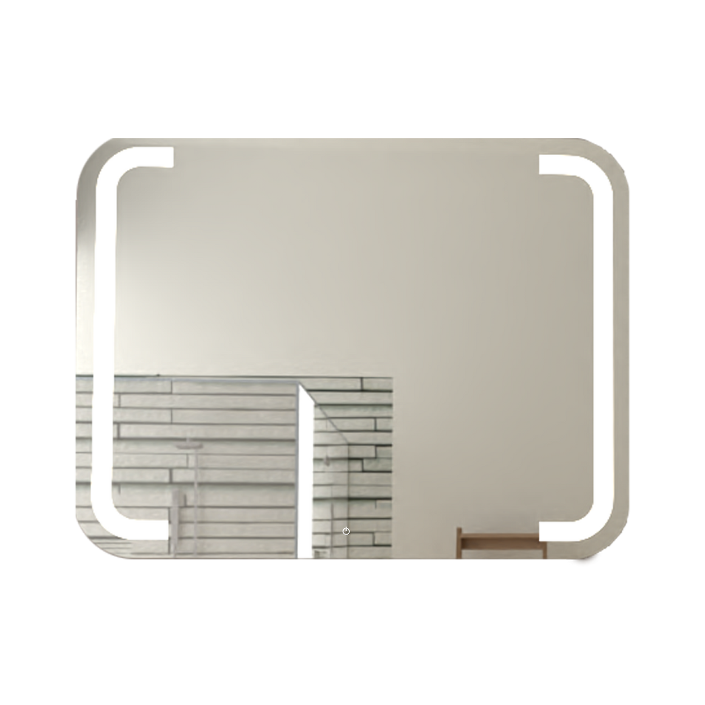 Espejo Brown Led + Touch