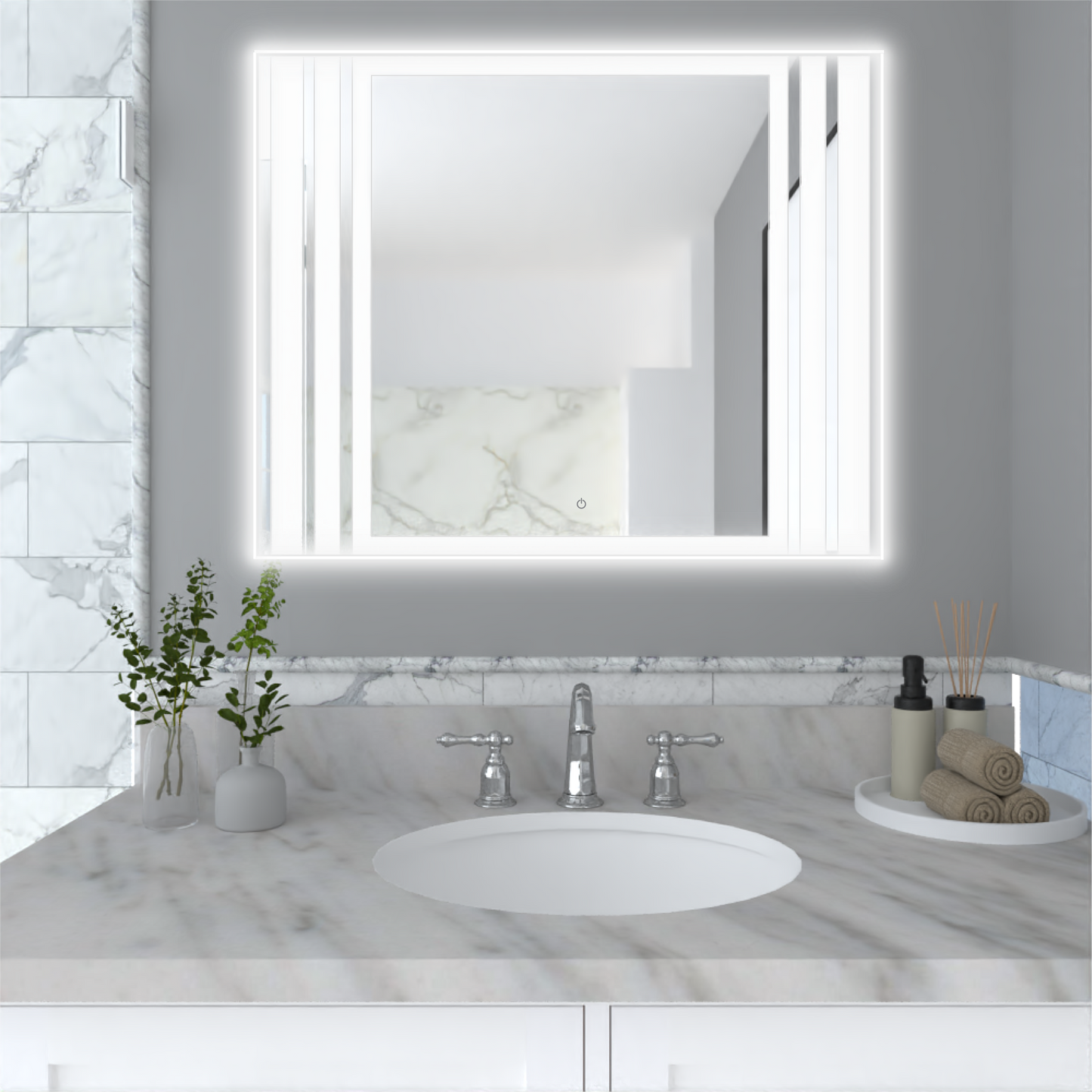 Espejo Apolo Led + Touch