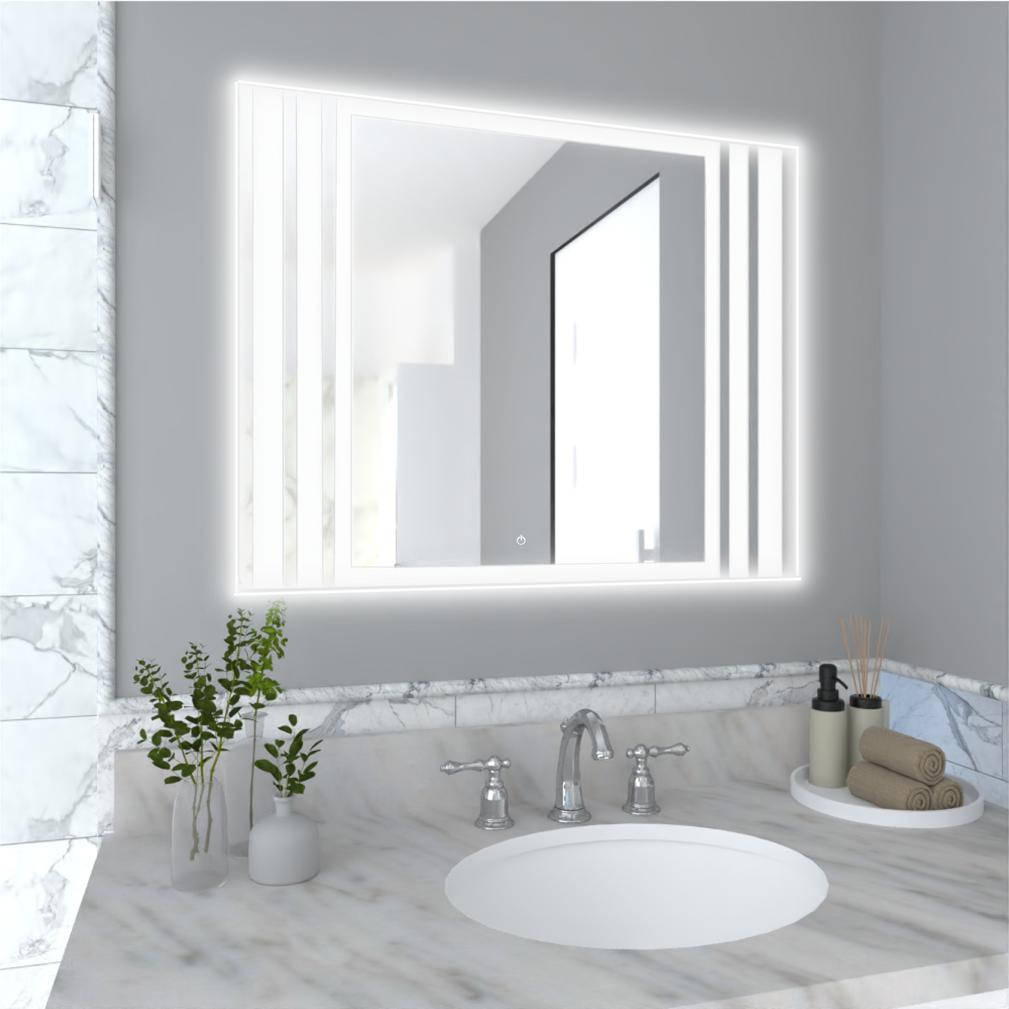 Espejo Apolo Led + Touch