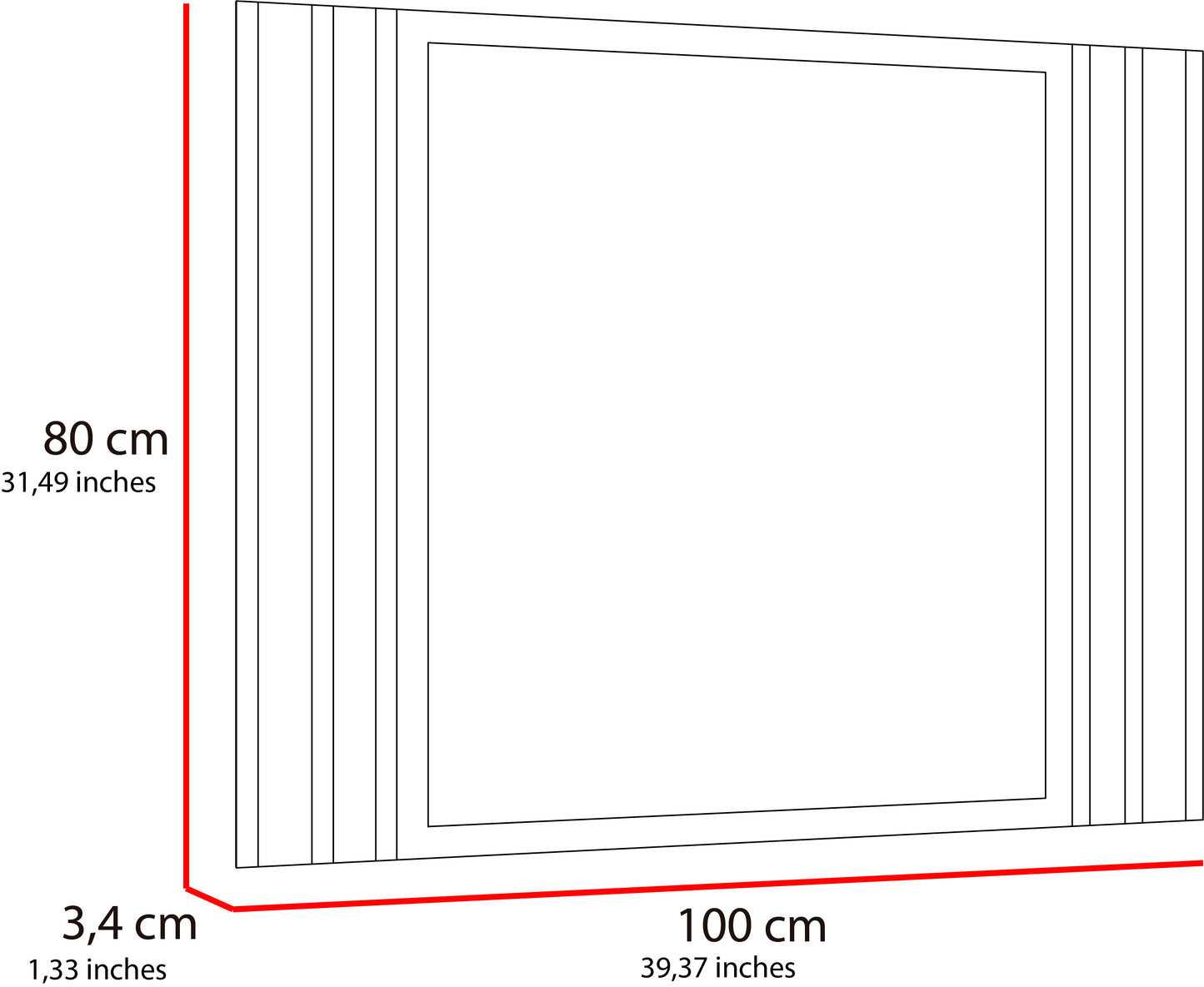 Espejo Apolo Led + Touch