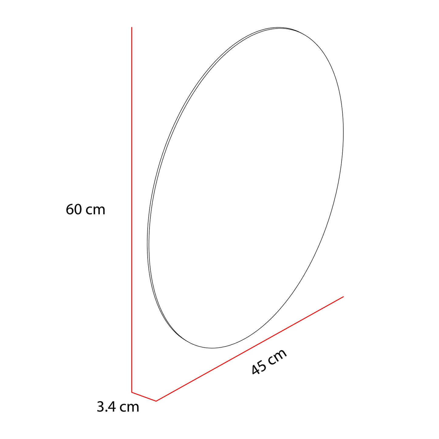 Espejo Napoli Led + Touch