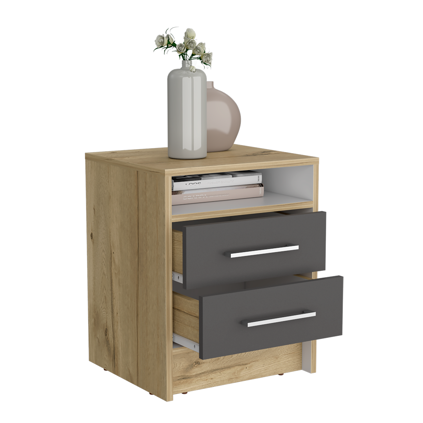 Mesa de Noche Eter 2 Cajones