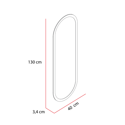 Espejo Oviedo Led + Touch