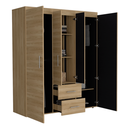 Closet Bariloche Bombay Eco, Fresno Europeo y Wengue