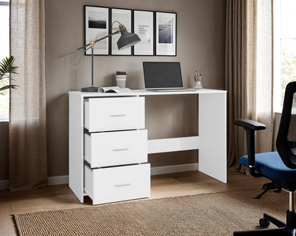 Escritorio 3 Cajones Eco Blanco