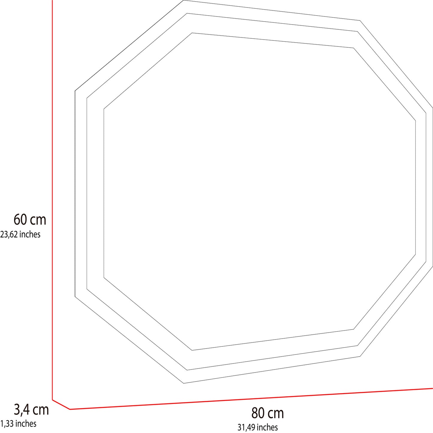 Espejo Mizu Led + Touch