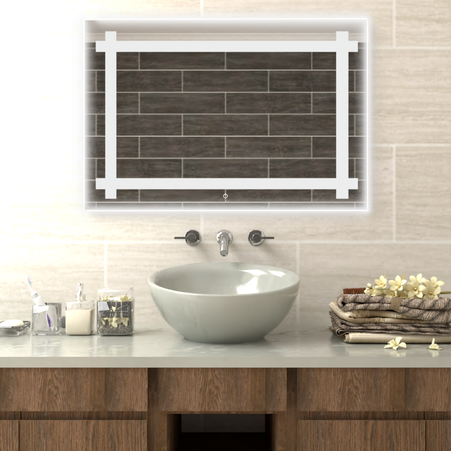 Espejo Broni Led + Touch