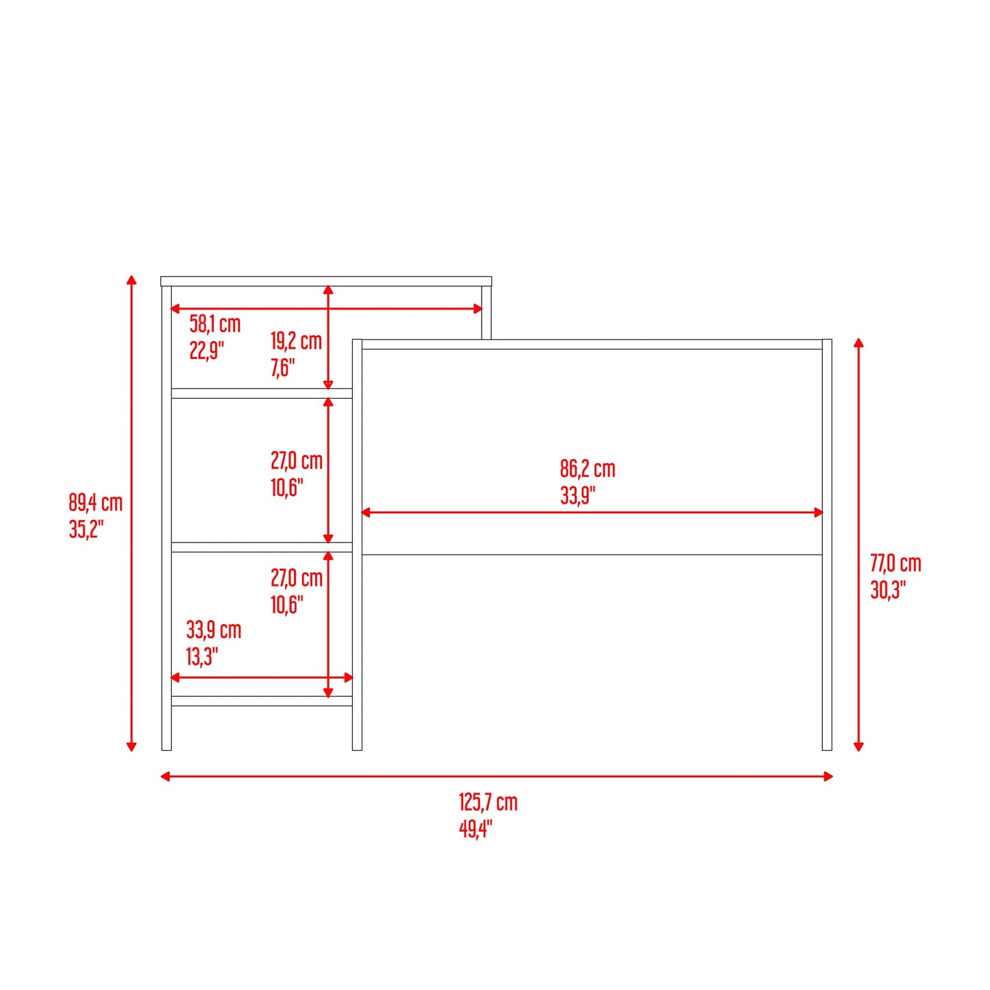 Escritorio Stella Plus