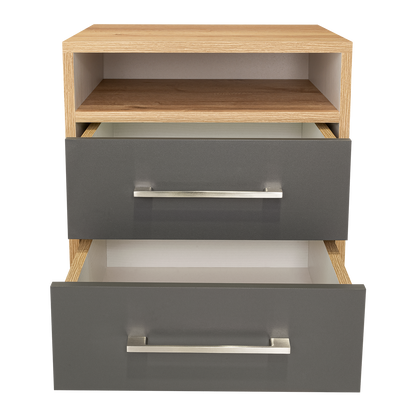 Mesa de Noche Eter 2 Cajones