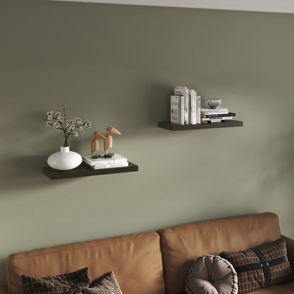 Repisa Flotante 80 x 25 Habano